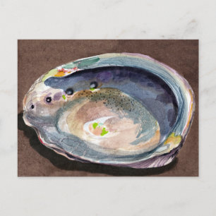 Carte Postale Coque d'Abalone
