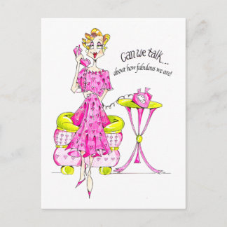 Carte postale Coque Vanity