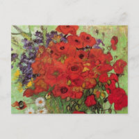 Coquelicots et marguerites par Vincent van Gogh