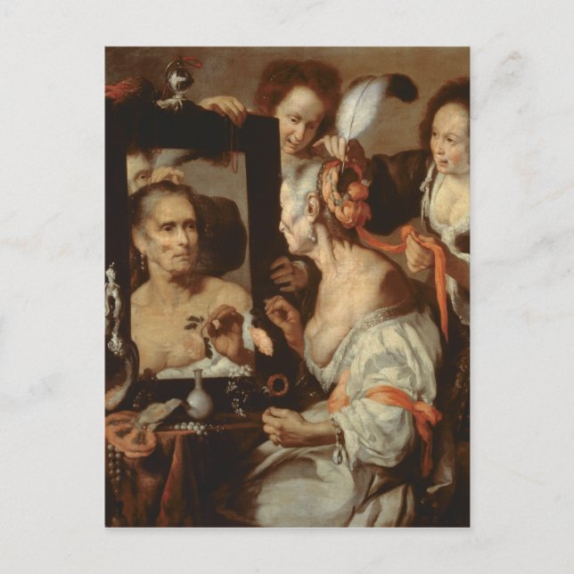 Carte Postale Coquette (Devant)