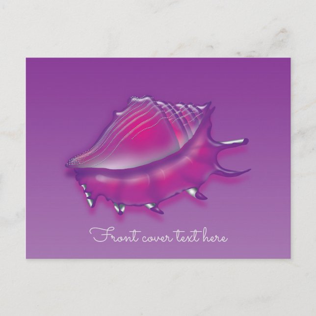 Carte Postale Coquillage (Devant)