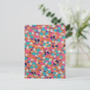 Carte Postale Corail de printemps Abstrait