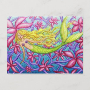 Carte Postale Corail en Coral