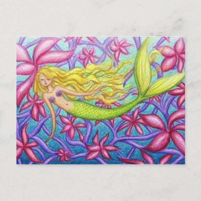 Carte Postale Corail en Coral (Devant)