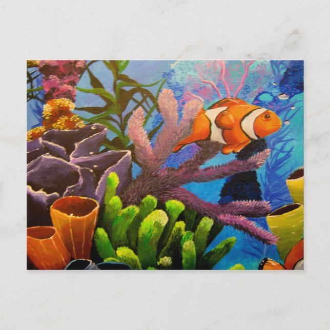 Carte postale Coral Reef (Devant)