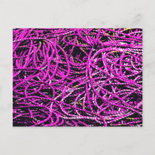 CARTE POSTALE CORDE DE PÊCHE PORTUAIRE