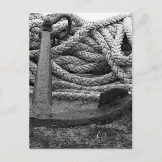 Carte Postale Corde et Ancre
