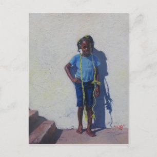 Carte Postale Corde jaune 2014