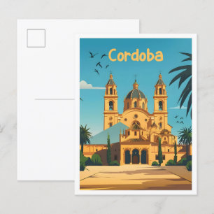 Carte Postale Cordoue Espagne Vintage voyage artistique