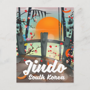Carte Postale Corée du Sud du Jindo