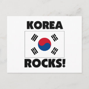 Carte Postale Corée Rocks