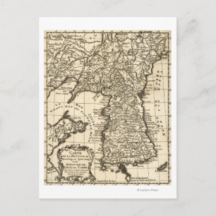 Carte Postale CoréeCarte panoramiqueCorée