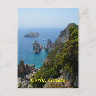 Carte Postale Corfou, Grèce