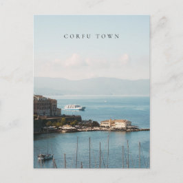Carte Postale Corfu Town Harbor View