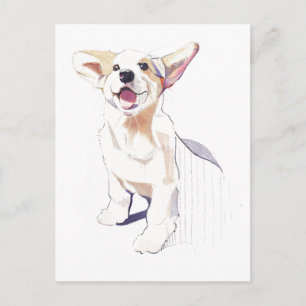 Carte postale Corgi – Pembroke Welsh Corgi