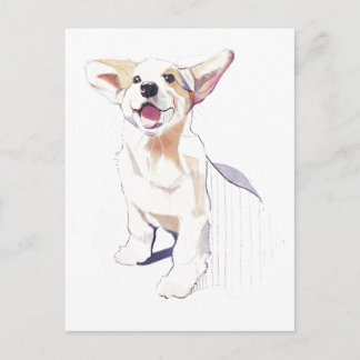 Carte postale Corgi – Pembroke Welsh Corgi