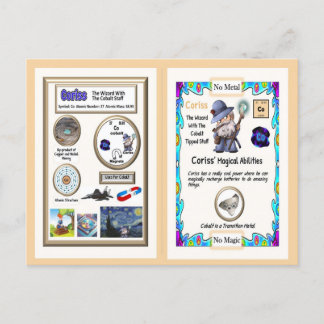Carte Postale Coriss - Cobalt Trading Card