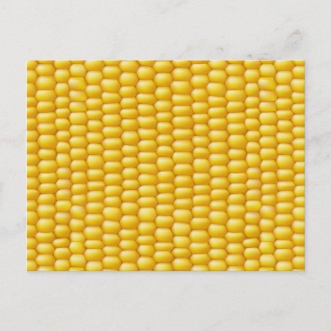Carte Postale Corn Cob Arrière - plan (Devant)