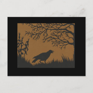 Carte Postale Corneille et Corne