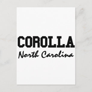 Carte Postale Corolla Caroline du Nord