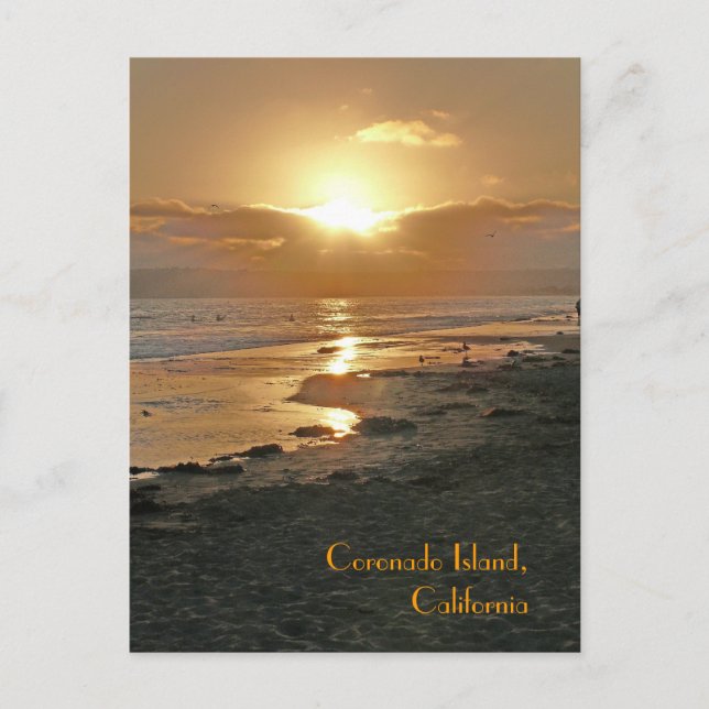 Carte Postale Coronado Island, Californie (Devant)