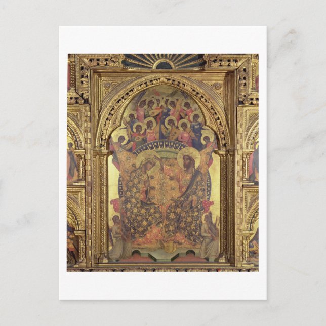 Carte Postale Coronation of the Virgin (Devant)