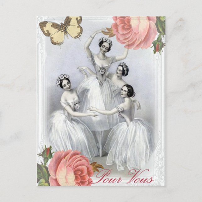 Carte Postale Corps de ballet (Devant)