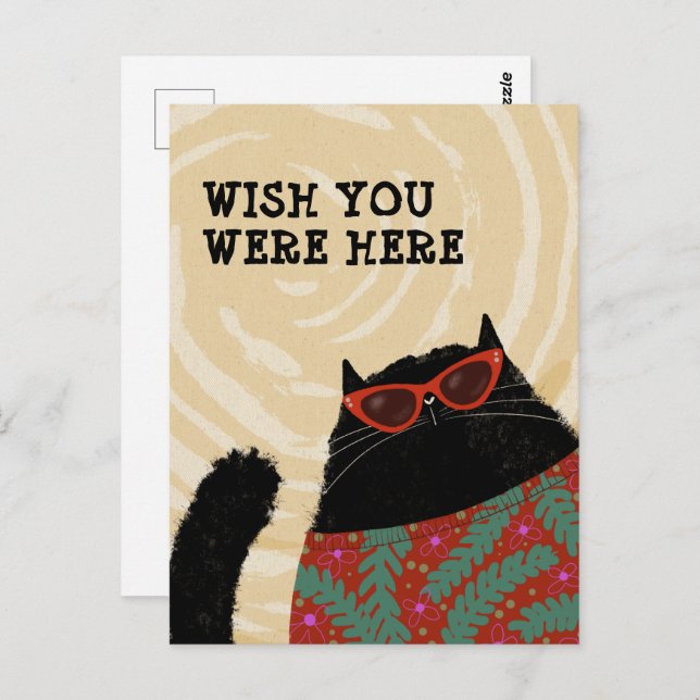 Carte Postale Corps de plage (Devant / Derrière)