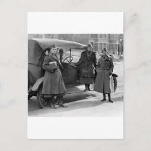 Carte Postale Corps de radio pour femmes : 1919