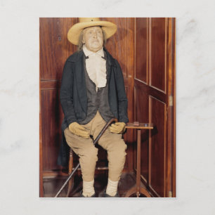 Carte Postale Corps embaumé de Jeremy Bentham