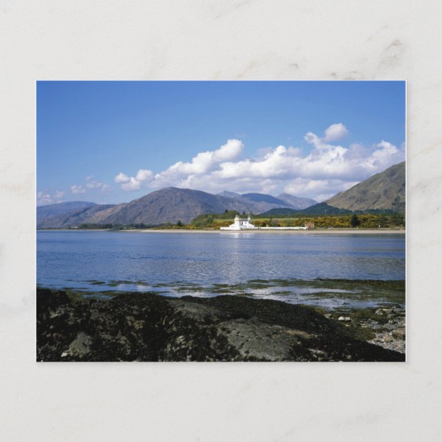 Carte Postale Corran Lighthouse Loch Linnhe Écosse (Devant)
