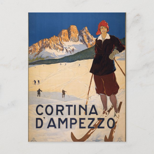 Carte Postale Cortina d'Ampezzo (Devant)