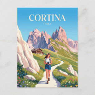 CARTE POSTALE CORTINA ITALIE