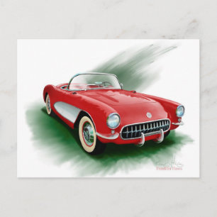 Carte postale Corvette