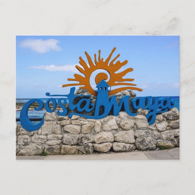 Carte Postale Costa Maya Mexique (Devant)