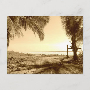Carte Postale Costa Rica Beach