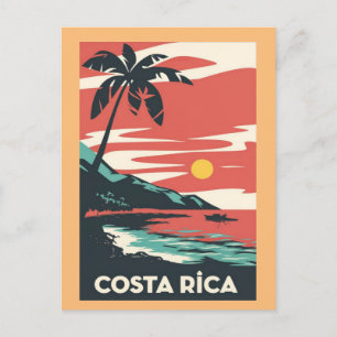 Carte Postale Costa Rica Beach Pura Vida