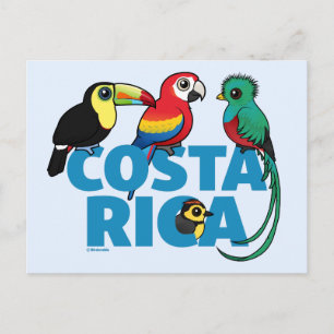 Carte Postale Costa Rica Birdable