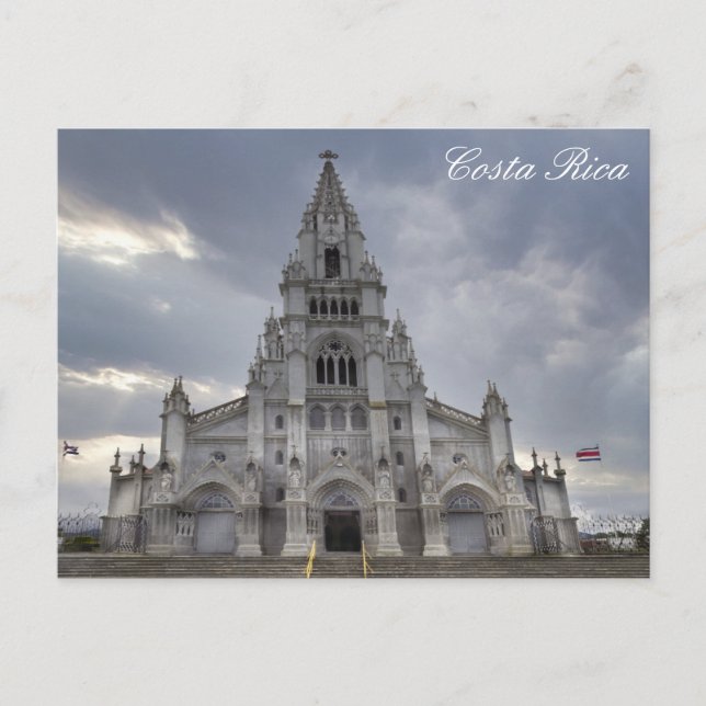 Carte Postale Costa Rica Coronado Church Voyage (Devant)
