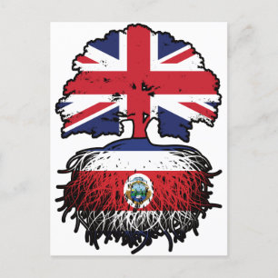 Carte Postale Costa Rica Costa Rica Colombie-Britannique Royaume