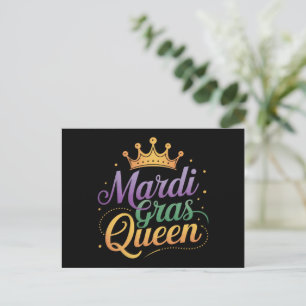 Carte Postale Costume de la Reine du Défilé de Mardi Gras 