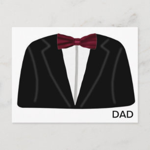 Carte Postale Costume Et Dickie Bow