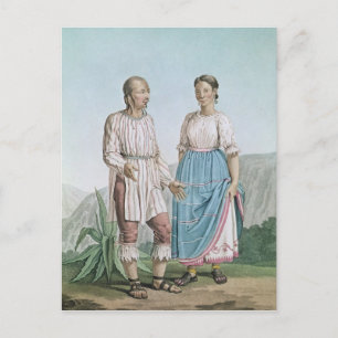 Carte Postale Costumes des Indiens de Michouacan