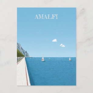 Carte Postale Côte amalfitaine Italie Voyage