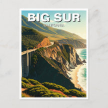 Côte centrale de Big Sur Californie