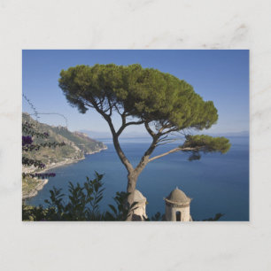 Carte Postale Côte d'Amalfi, Ravello, Campanie, Italie