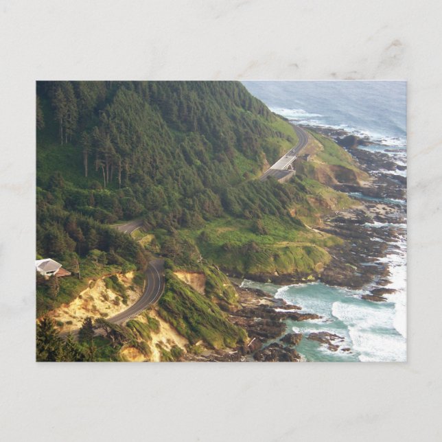Carte Postale Côte de l'Oregon (Devant)