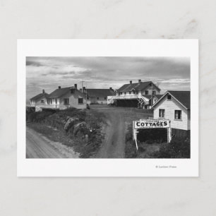 Carte Postale Côte de l'Oregon Schellenbergers Vue océan Cottage