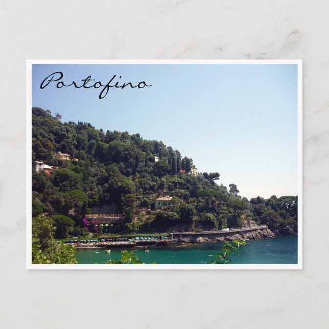 Carte Postale côte de portofino (Devant)