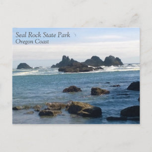 Carte Postale Côte de Seal Rock Oregon